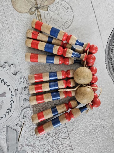Jouet ancien jeu - ancien,, quilles
