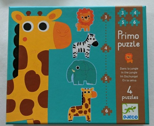 Puzzle djeco primo zoo - puzzle, 4