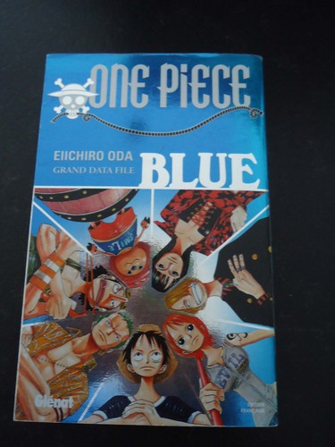 Manga one pièce - manga, blue