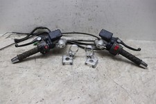 2002-2005 Kawasaki ZZR1200 Complete Clip On Set W/ Controls & Switches Handlebar
