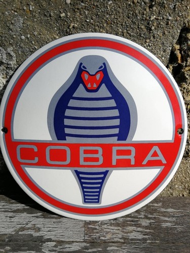 Plaque émaillée cobra enamel - émaillée,