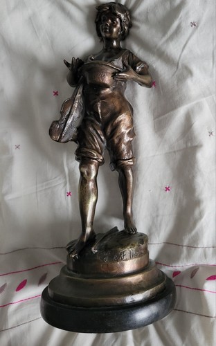 Statue bronze auguste moreau - statue,