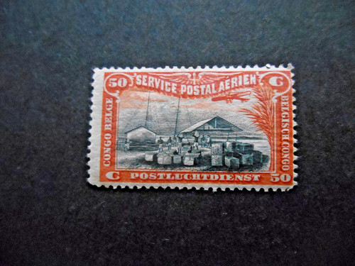 Timbre congo belge - congo, belge,