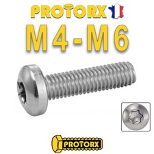 Vis Tête Cylindrique BOMBÉE SIX LOBES M4 à M6 | INOX A2 - ISO14583 (5 à 50pcs)