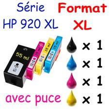 Pack de 4 encres compatibles