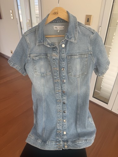 Zara robe chemise femme - , jean