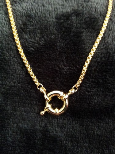 Collier doré fin 18k - doré, or