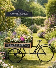 DECO VÉLO FLOWER MARKET DÉCO