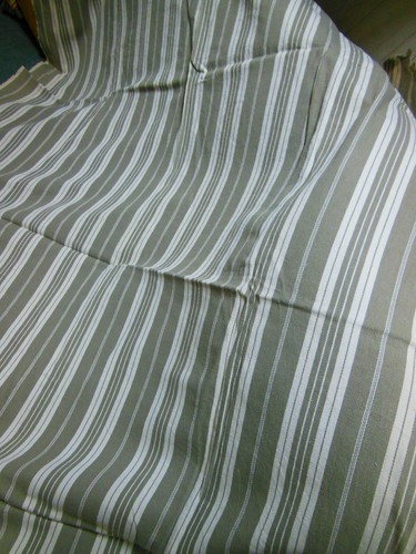 Ancienne toile matelas - , 1