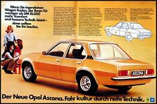Opel Ascona B, original advertisement from 1975
