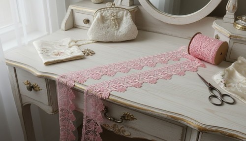 Bordure dentelle guipure - en,