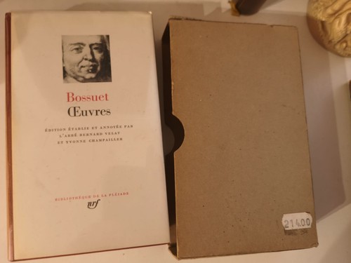 Bossuet pléiade œuvres - bossuet,