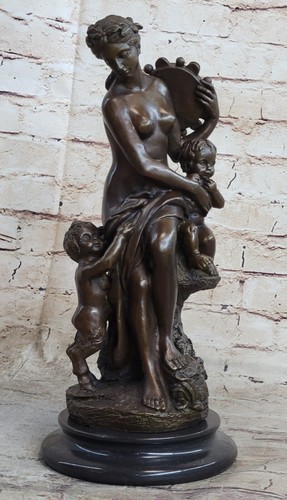 Statue figurine bronze - figurine,