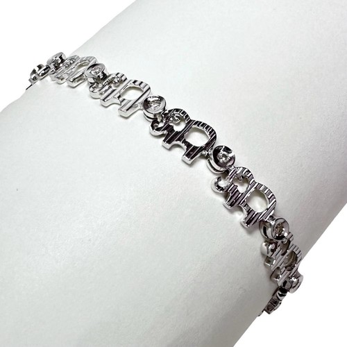 Bracelet diamant motif