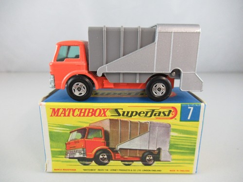Camion poubelle ford - camion-poubelle, matchbox