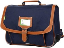 Cartable 38 cm primaire bleu