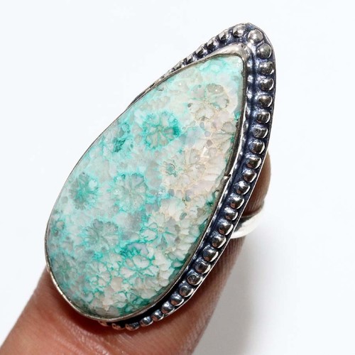 Anneau boho plaqué argent - plaqué,