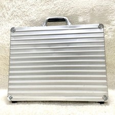 RIMOWA TOPAS Aluminium Attaché Case Silver