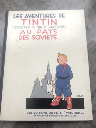 Tintin pays des soviets fac - au,