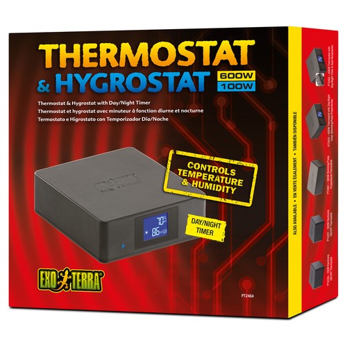 Exo terra thermostat hygrostat - thermostat,