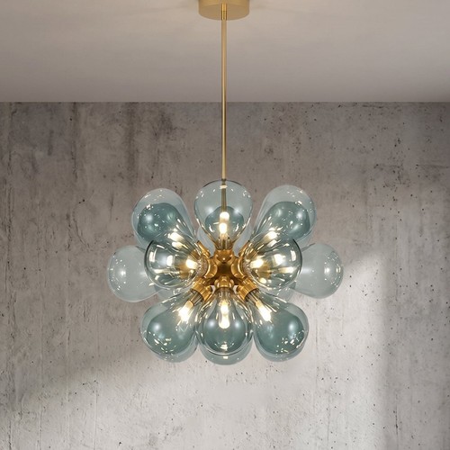Lustre murano verre - lustre,