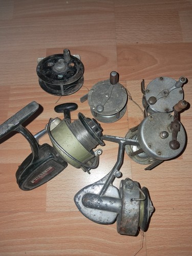 Lot moulinets ancien vintage - moulinets,