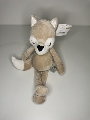 Peluche doudou renard - renard, beige