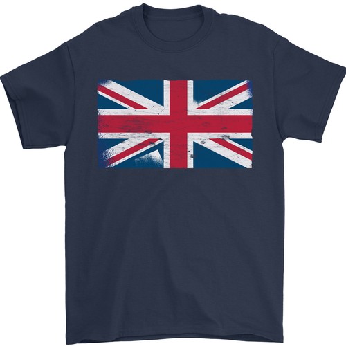 Shirt distress union jack - distress,