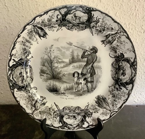 Ancienne assiette keramis - ancienne,