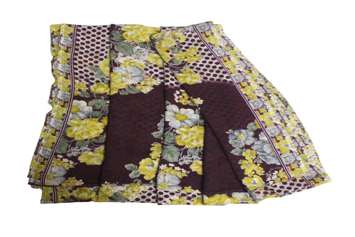 Robe imprimée sari femme