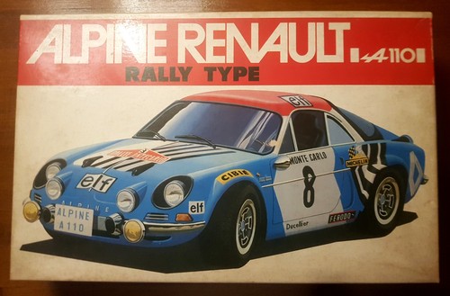 Bandai tamiya 24 alpine - bandai, 1:24