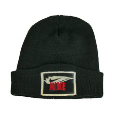 Nike Bonnet Vintage Homme Taille Unique Noir #QWE1825