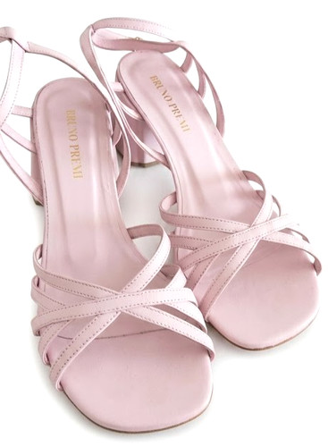 Sandales bretelles cuir - bretelles,