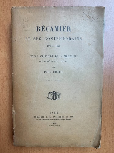 Récamier ses contemporains - et,