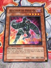 YU GI OH TRAP REACTOR CARD - FROM CRMS-FR013 x 3