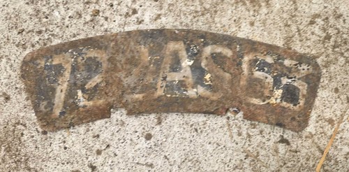 Plaque immatriculation avant - plaque,