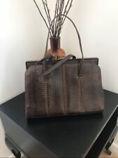 Sac À Main En Python Vintage