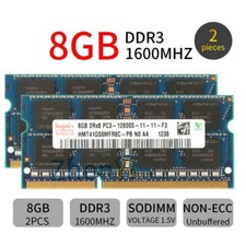 16Go 2x 8Go / 4Go DDR3 1600MHz