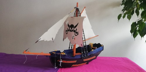 Bateau pirate playmobil geobra - bateau,