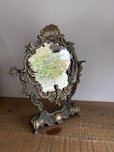 Ancien miroir bascule sur - ancien, à