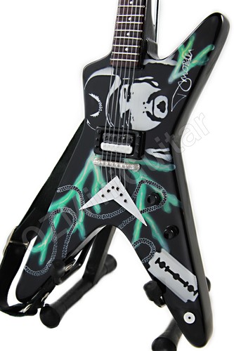 Miniature guitar dean dimebag - miniature,