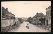 Old postcard Faverolles, release 