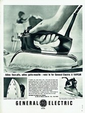  1963 General Electric Advertising 0222 Steam Iron