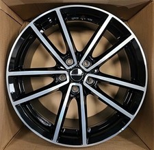 4 Jantes En Alliage Noires 18