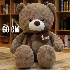 Peluche Géante Ours 60 Cm