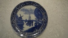 Ancienne assiette Delft Boch