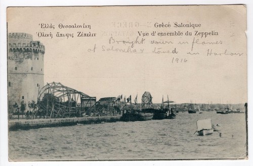 Zeppelin postal 1916 - zeppelin/, ak