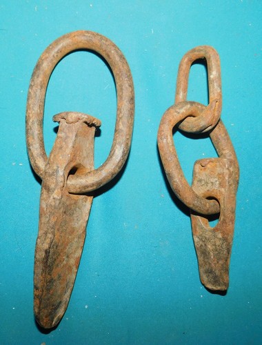 Anciens anneaux attache en - 2, d'attache