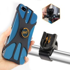 Support téléphone vélo Universel 360° Rotation Réglable Porte pour Guidons de...