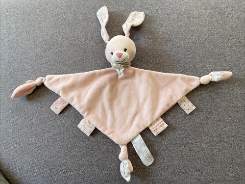 Doudou plat lapin - plat,
